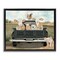 Stupell Industries Ready For A Farm Ride Floating Frame, design by Cindy Jacobs